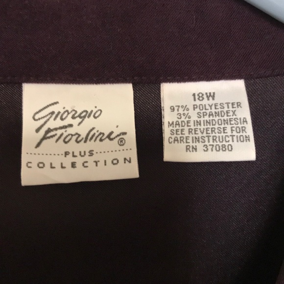 🔥FINAL PRICE REDUCTION 🔥 PURPLE SKIRT & TOP 18W - Picture 6 of 7